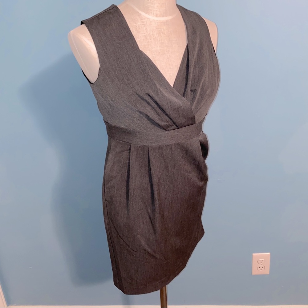 Sz0 Express grey editor dress